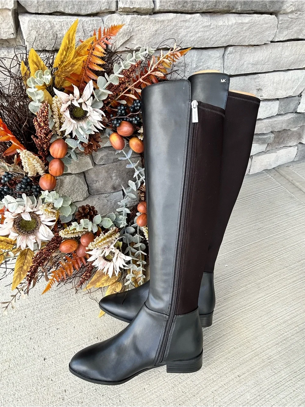 Michael Kors Black Over-the-Knee Stretch Panel Boots. Brand New! GREAT FOR FALL!